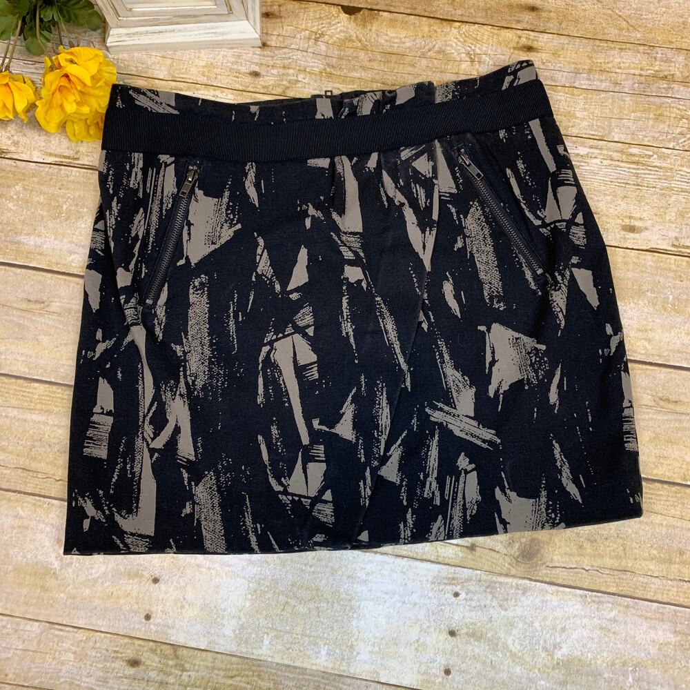 NWOT Very Wang Bodycon mini Skirt-size 10 Neutrals Womens Coquette
